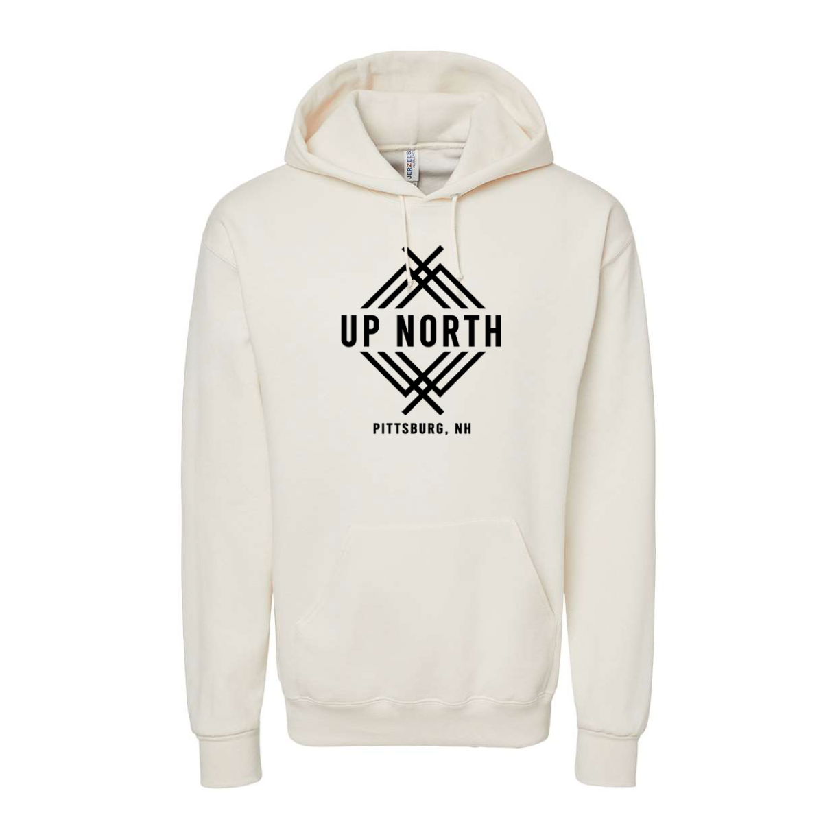 Up North Logo Hoodie - Cream