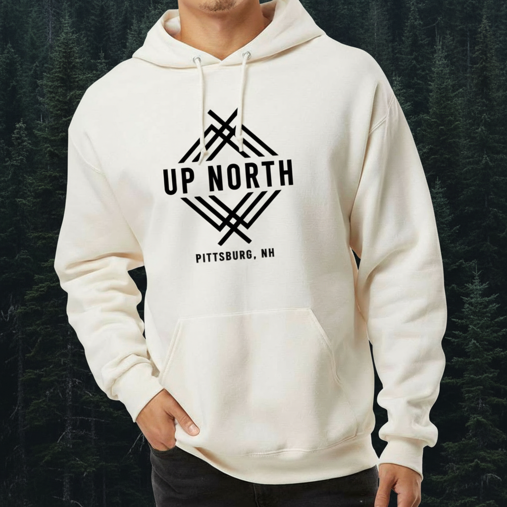Up North Logo Hoodie - Cream