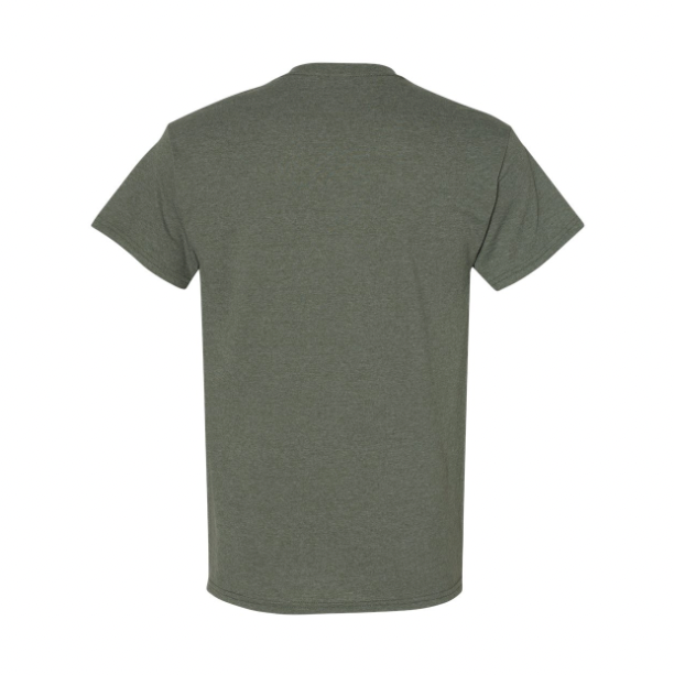 Up North Logo Tee - Military Green Htr