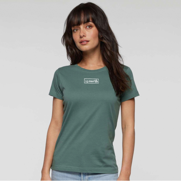 Women's Jersey Tee - Script Logo - Teal