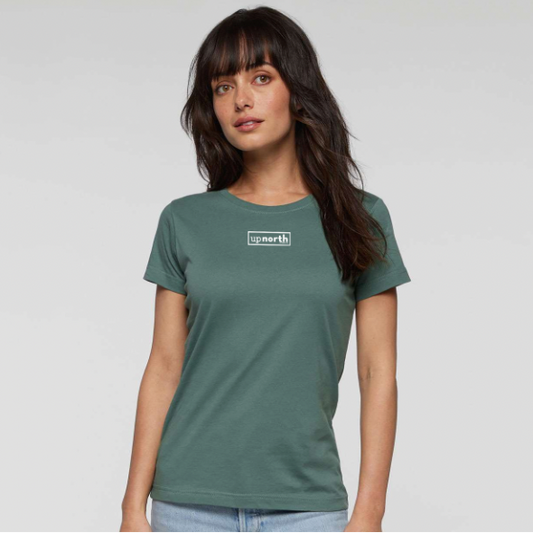 Women's Jersey Tee - Script Logo - Teal