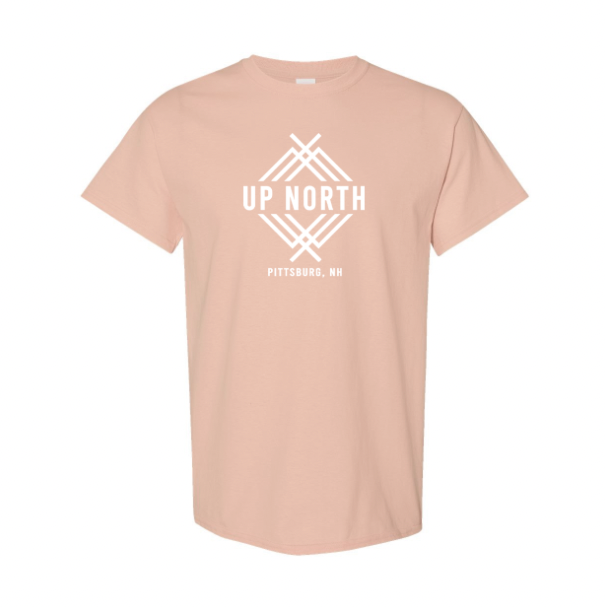 Up North Logo Tee - Blush