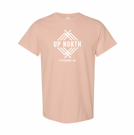 Up North Logo Tee - Blush