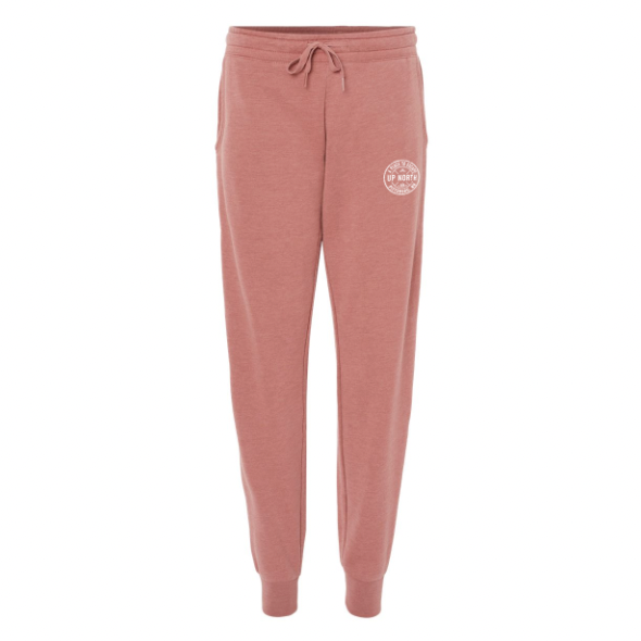 Circle Logo Ladies Jogger- Mauve