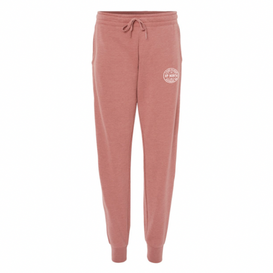Circle Logo Ladies Jogger- Mauve