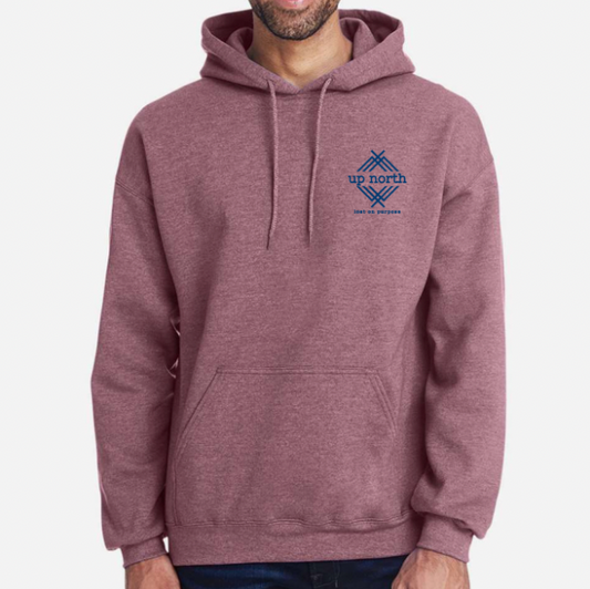 LOST On Purpose Hoodie - Maroon Heather