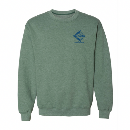 LOST On Purpose Crew - Green Heather