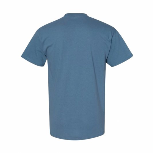 Up North Unisex Logo Tee - Indigo Blue