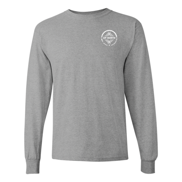 Live Free or RIDE - Snowmobile LS Tee - Grey