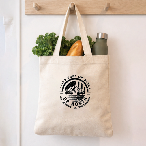 Live Free Or Ride - Sm Canvas Tote