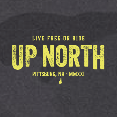 Live Free or Ride Up North Hoodie - Camo/Neon