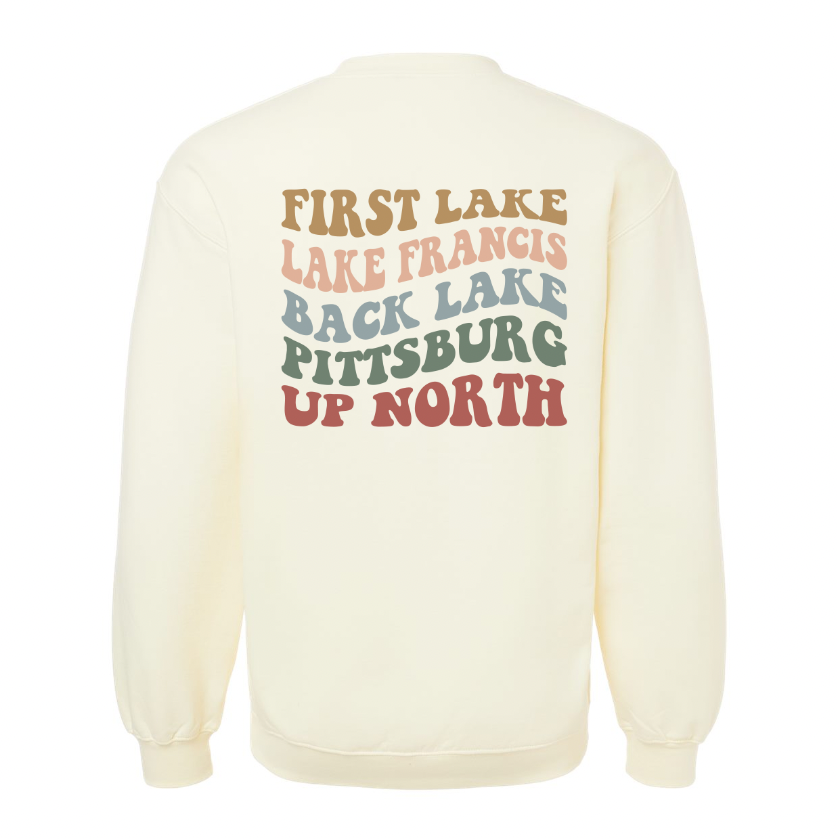 Favorite Lakes Crewneck Fleece
