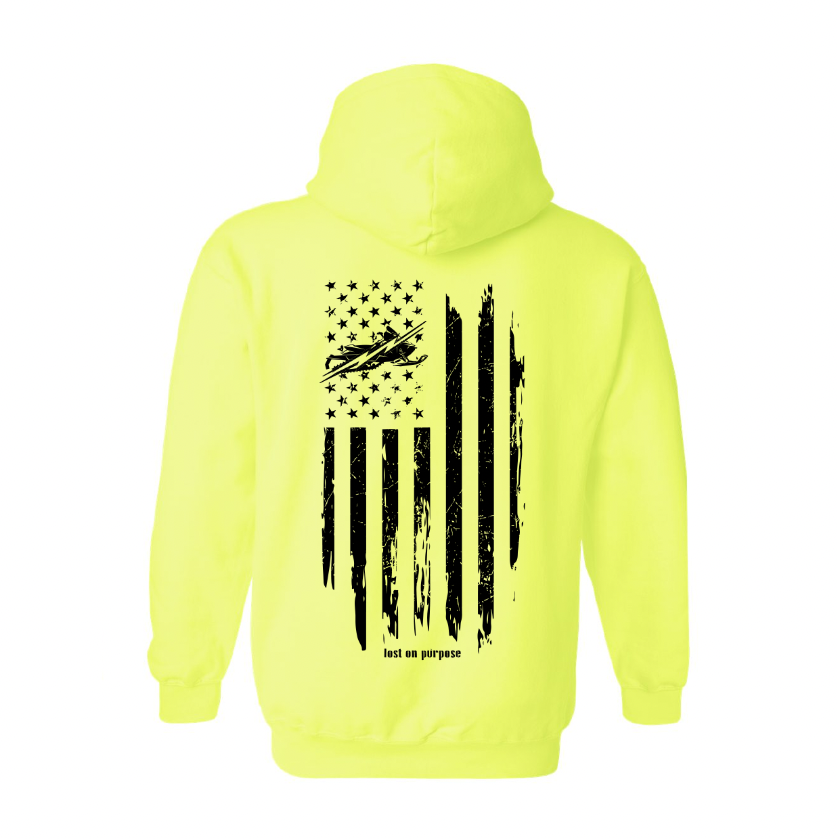 Unisex Neon “RIDE” Up North Hoodie