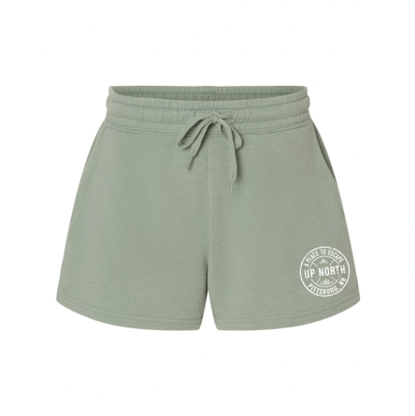 Circle Logo Ladies Short - Sage
