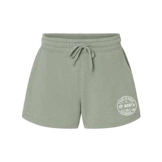 Circle Logo Ladies Short - Sage
