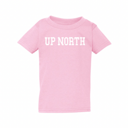 Up North Type - Toddler Tee - Pink