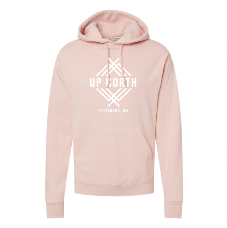 Up North Logo Hoodie - Blush Pink