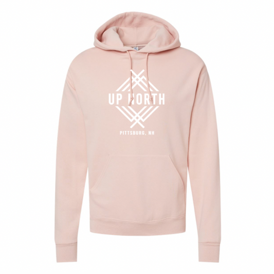 Up North Logo Hoodie - Blush Pink