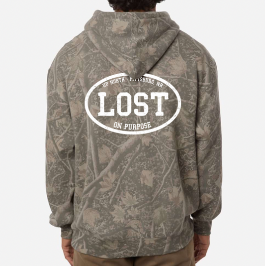 Lost on Purpose Hoodie - Deadwood Camo