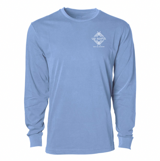 LOST On Purpose LS Tee - Washed Blue