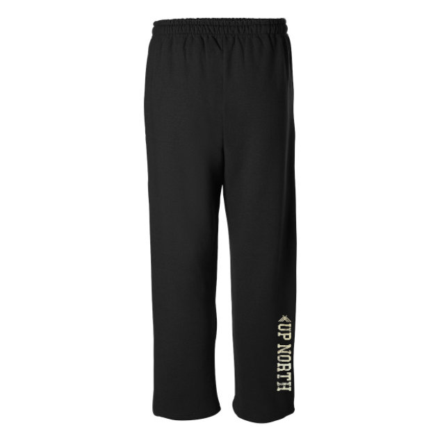Up North Fleece Sweatpants – Black
