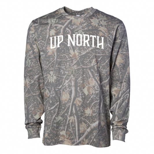 Up North Camo Long Sleeve Tee