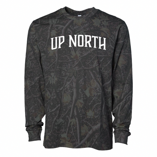 Up North Camo Long Sleeve Tee