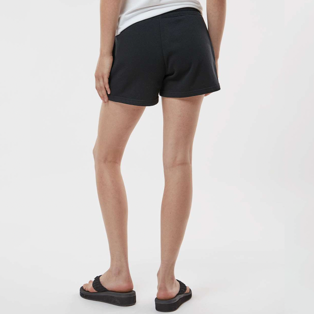 Circle Logo Ladies Short - Black