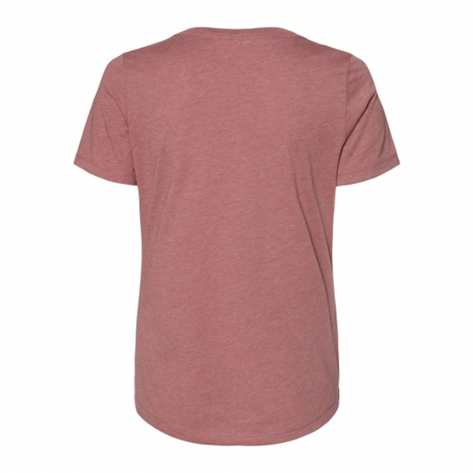 Women's Up North V-Neck Tee – Mauve