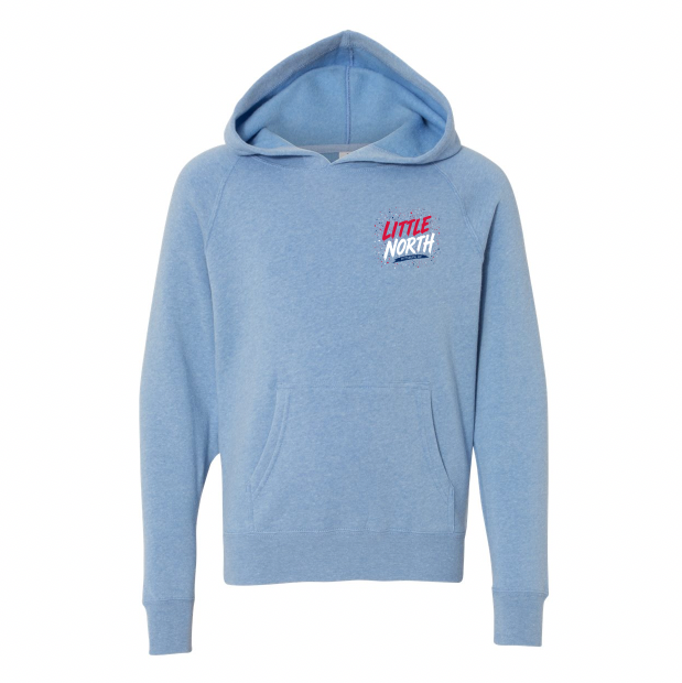 Little North Hoodie - Light Blue