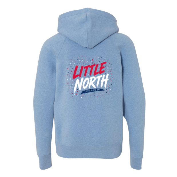 Little North Hoodie - Light Blue