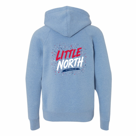 Little North Hoodie - Light Blue