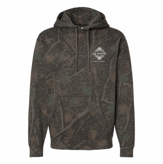 LOST on Purpose Heavyweight Camo Hoodie