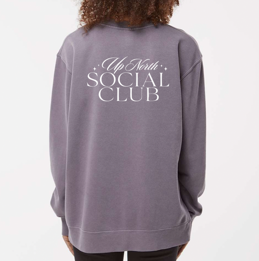 Up North Social Club Premium Crewneck