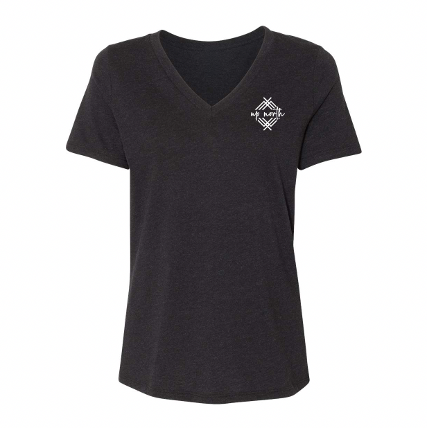 Up North Ladies V-Neck Tee