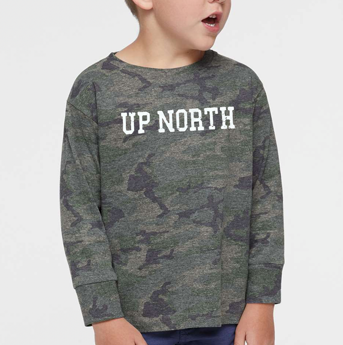 Up North Type - Toddler LS Tee