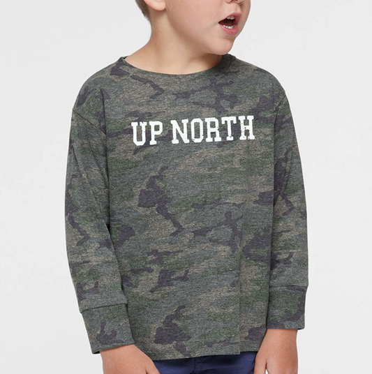 Up North Type - Toddler LS Tee