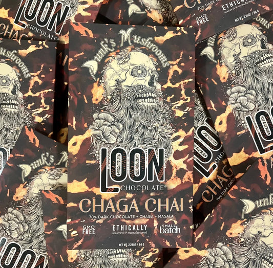 Chaga Chai Dark Chocolate Bar