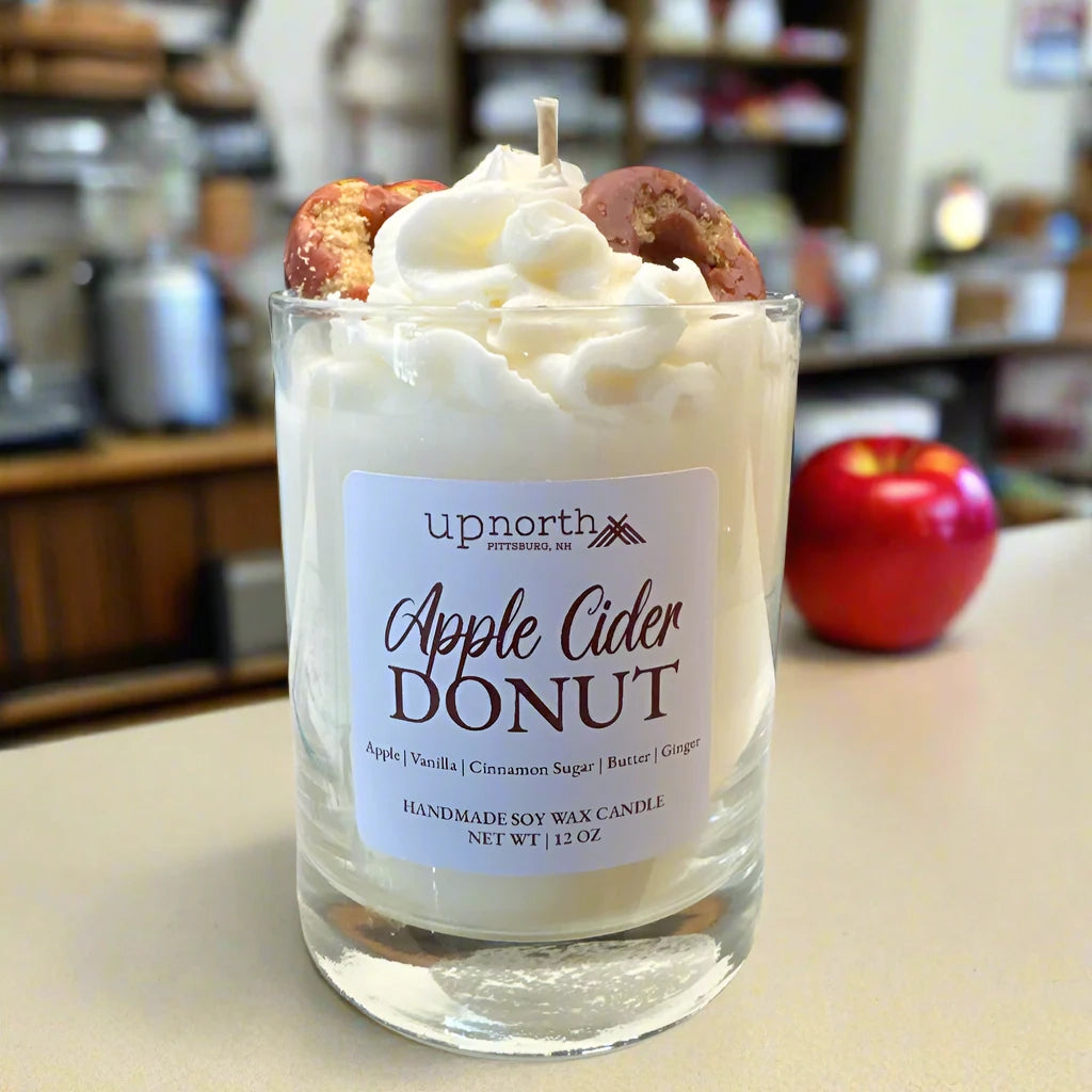 Apple Cider Donut - Handmade Fancy Candle 12oz