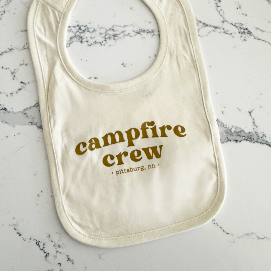 Campfire Crew Baby Bib
