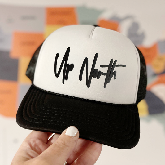 Up North - 3D Puff Trucker Hat