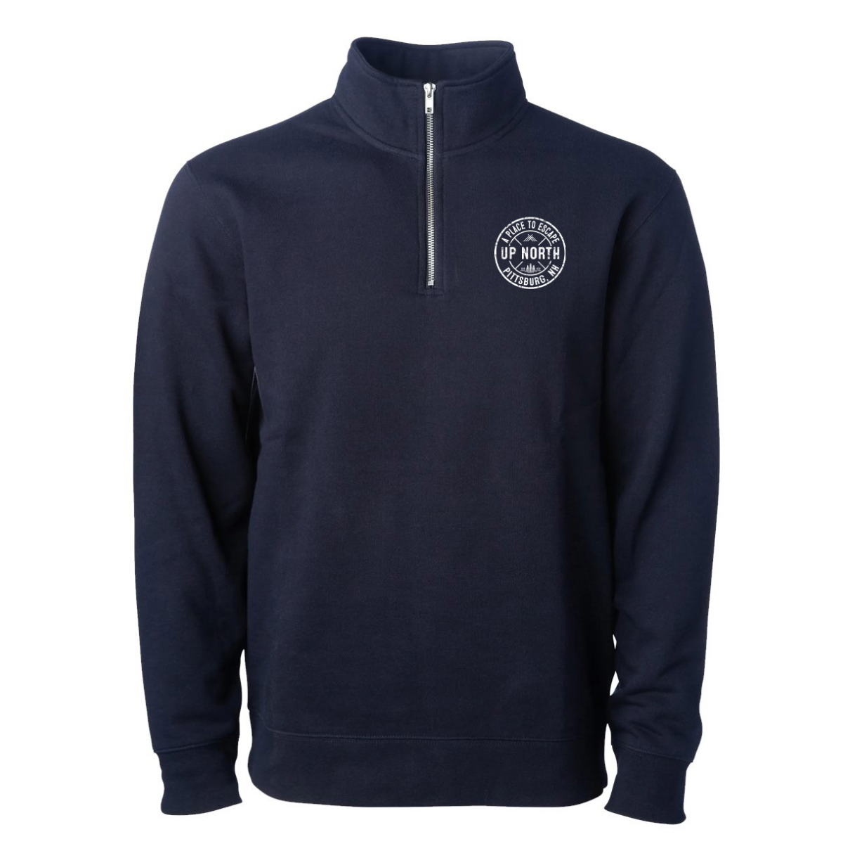 A Place to Escape 1/4 Zip - Navy
