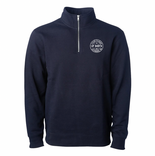 A Place to Escape 1/4 Zip - Navy
