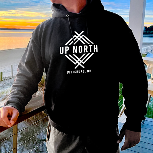 Up North Logo Hoodie - Black