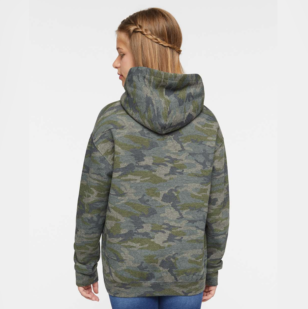 Up North Youth Logo Hoodie - Camo