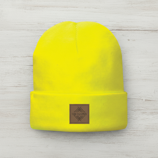 Up North Beanie - Neon Yellow