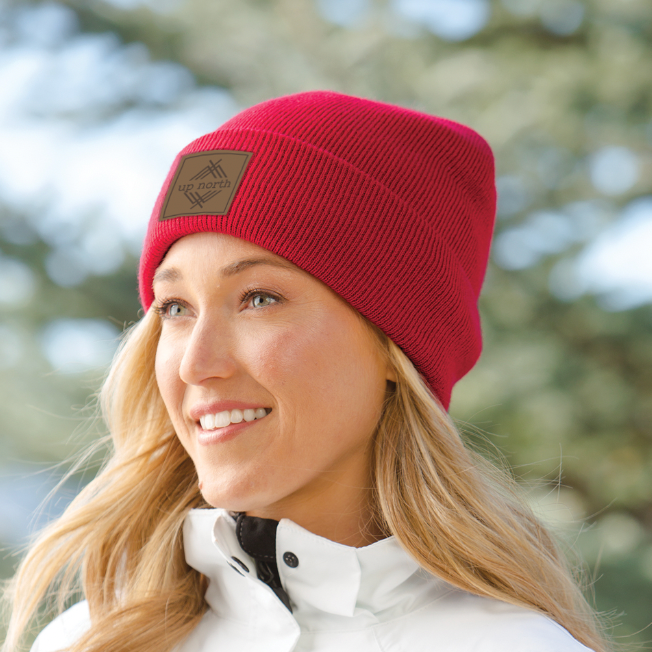 Up North Beanie - Neon Orange