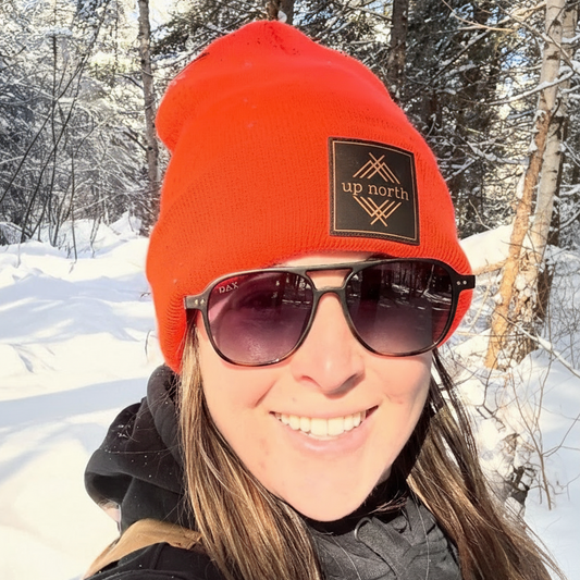 Up North Beanie - Neon Orange