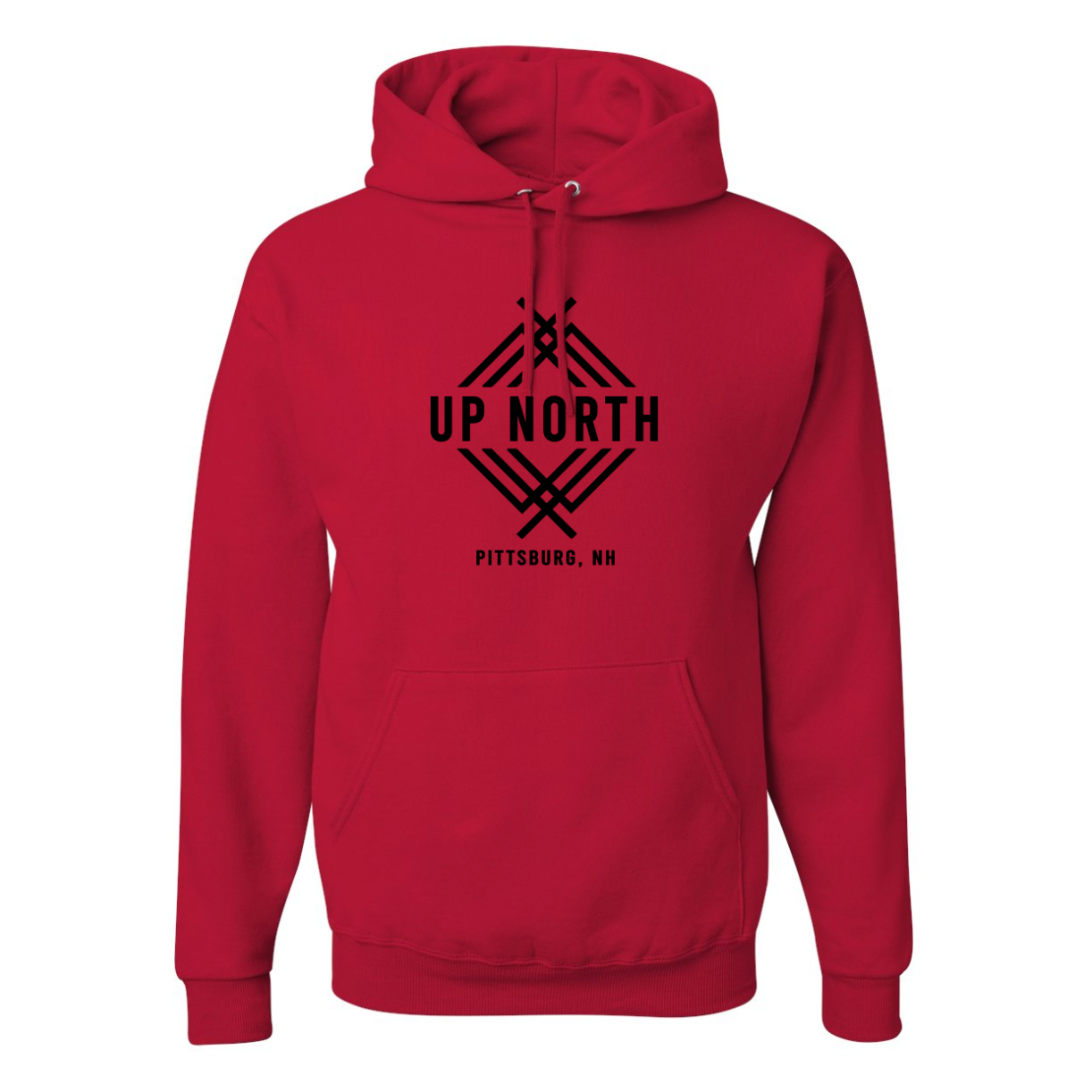 Up North Logo Hoodie - Red