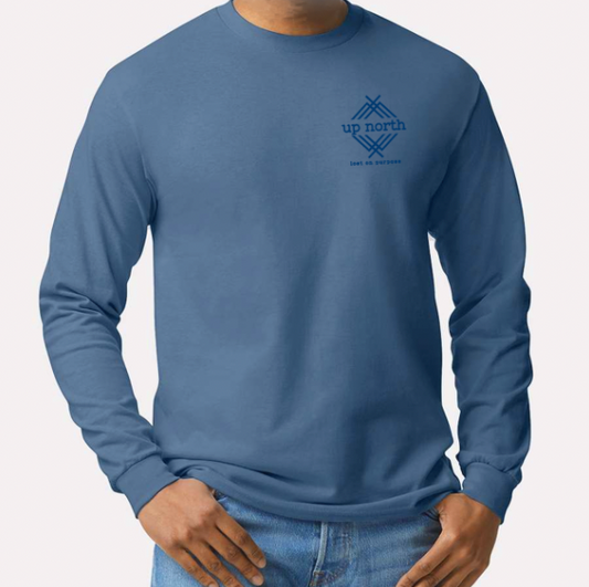 LOST On Purpose LS Tee - Indigo Blue